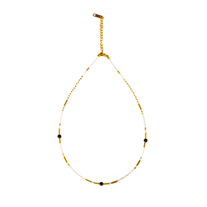 18K Gold-Plated Bohemian Beaded Necklace