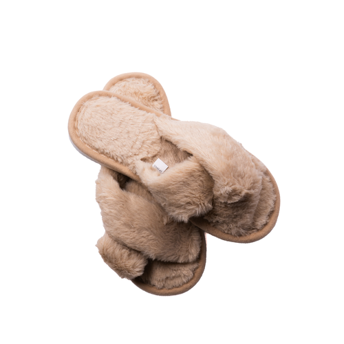 Cloud Luxe Faux Fur Slippers