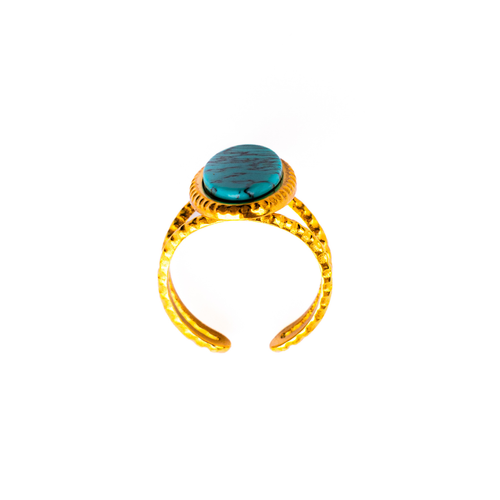 Soleil Turquoise Statement Ring