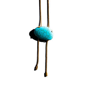 Semi precious natural stone necklace