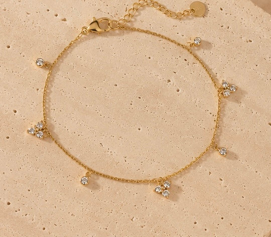 ELARA CRYSTAL ANKLET